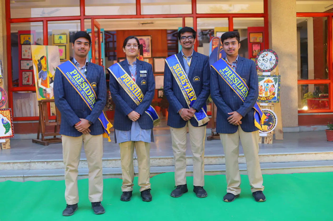 Members of the Salwan Student Council