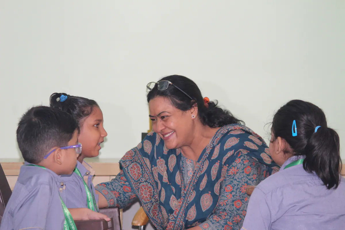 A guidance session in progress at Salwan Public School