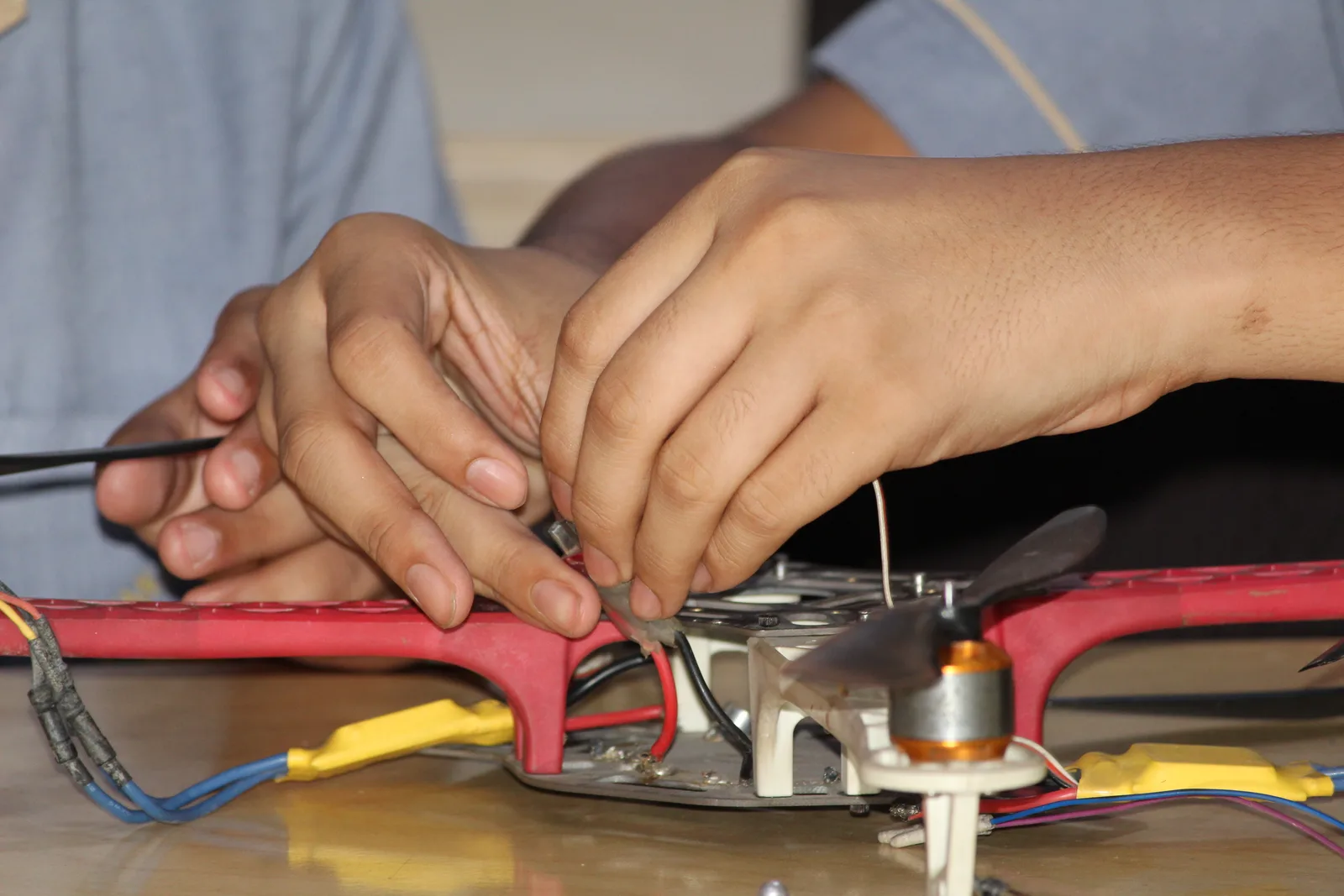 Salwan students taking part in a club activity