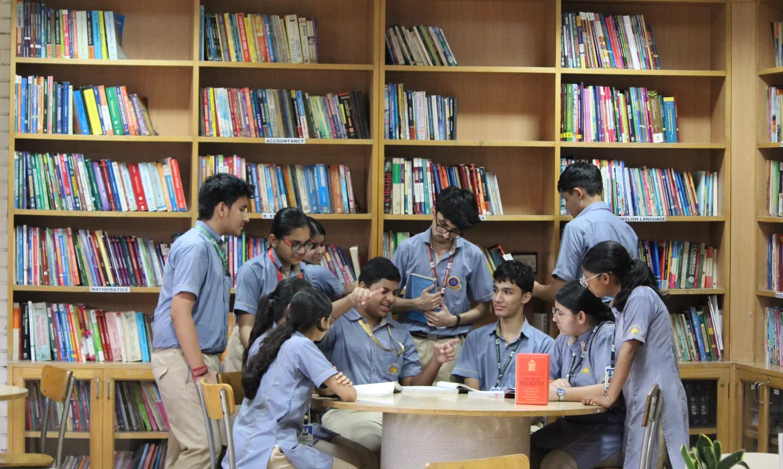 Flexible learning space set up for independent study